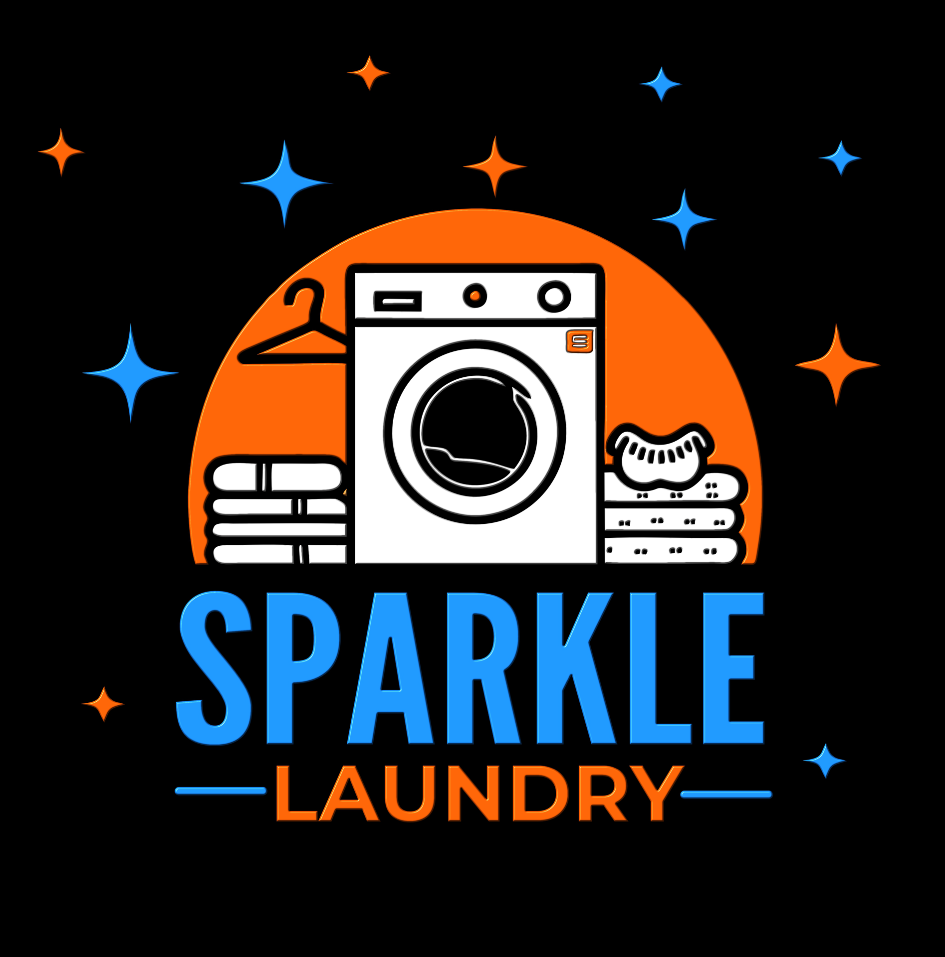 Sparkle Laundry Logo