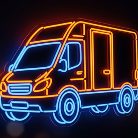 Neon Van 1