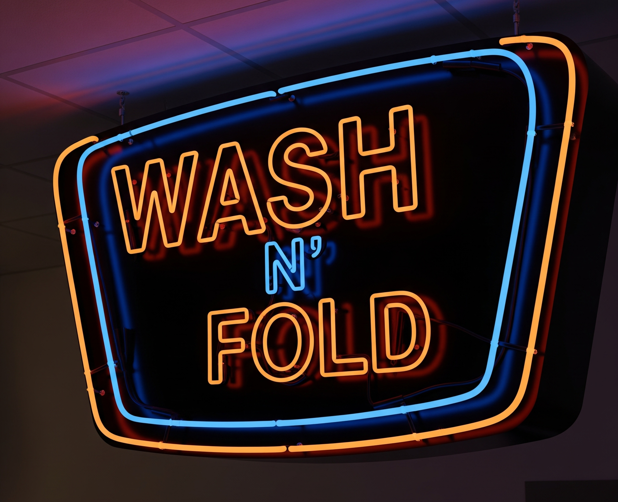Neon Wash N Fold