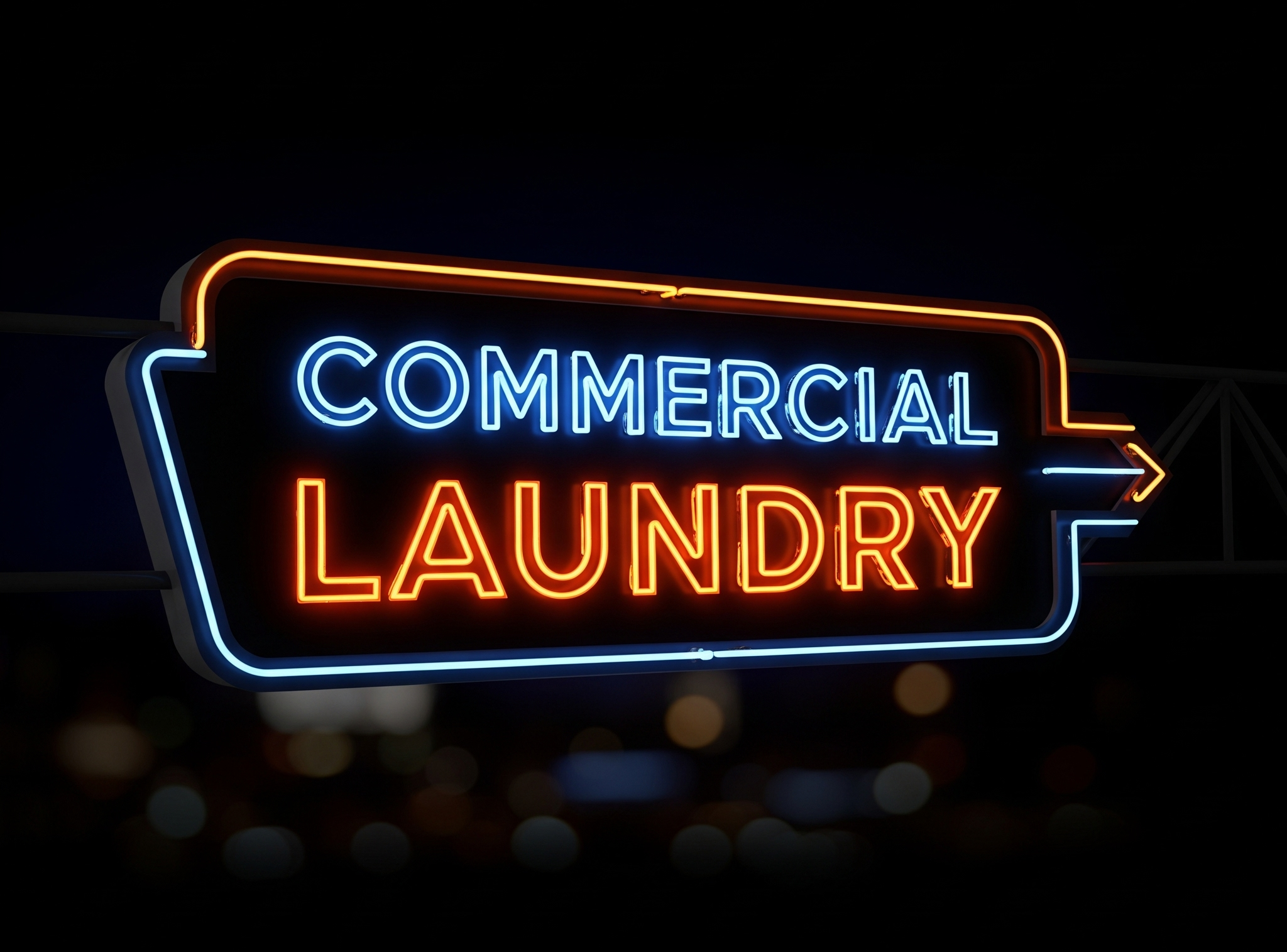 Neon Commercial Laundry