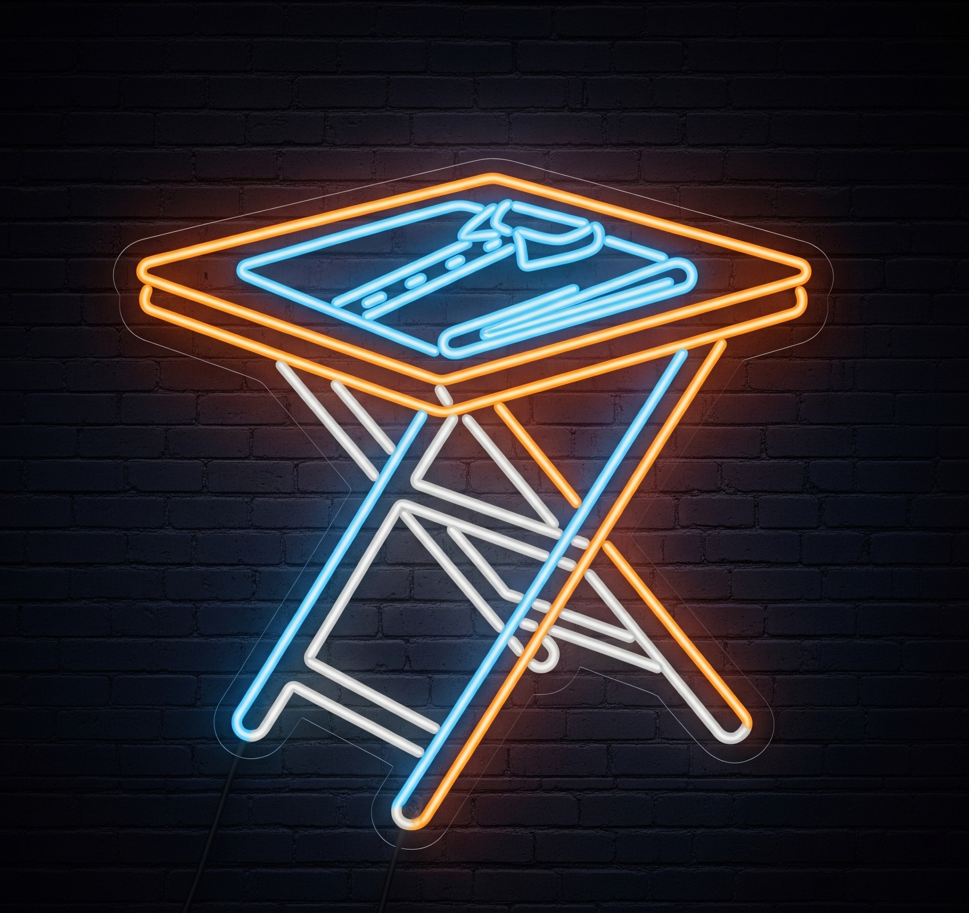 Neon Folding Table