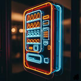 Neon Vending Machine